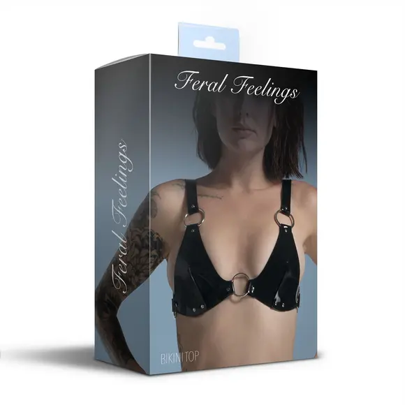 Ліф класичний Feral Feelings - Bikini Top Black