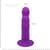 Дилдо с присоской Adrien Lastic Hitsens 3 Purple, отлично для страпона, диам. 4,1см, длина 18,2см