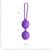 Вагинальные шарики Adrien Lastic Geisha Lastic Balls Mini Violet (S), диаметр 3,4см, масса 85г