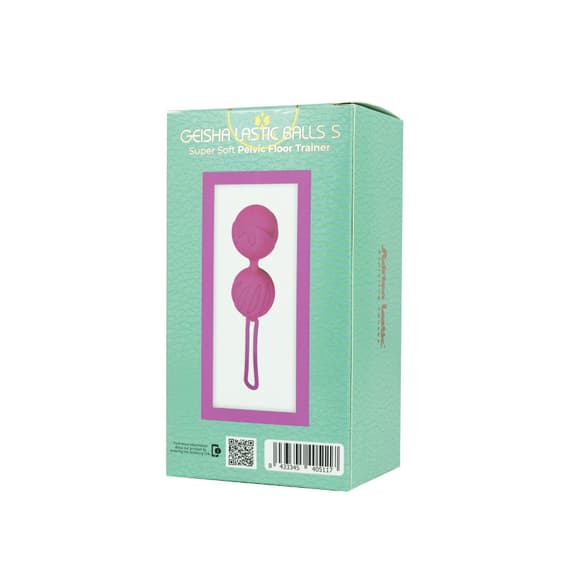 Вагинальные шарики Adrien Lastic Geisha Lastic Balls Mini Magenta (S), диаметр 3,4см, вес 85гр