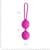Вагінальні кульки Adrien Lastic Geisha Lastic Balls Mini Magenta (S), діаметр 3,4 см, вага 85 г