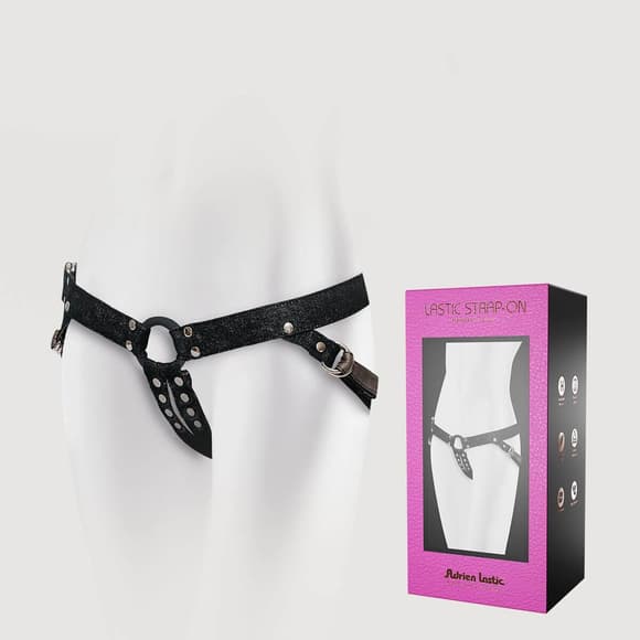 Джинсовые трусики для страпона Adrien Lastic - Lastic Strap-on