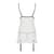 Сорочка прозора з пажами Passion ORIHIME CHEMISE XXL/XXXL, white, трусики, стрепи