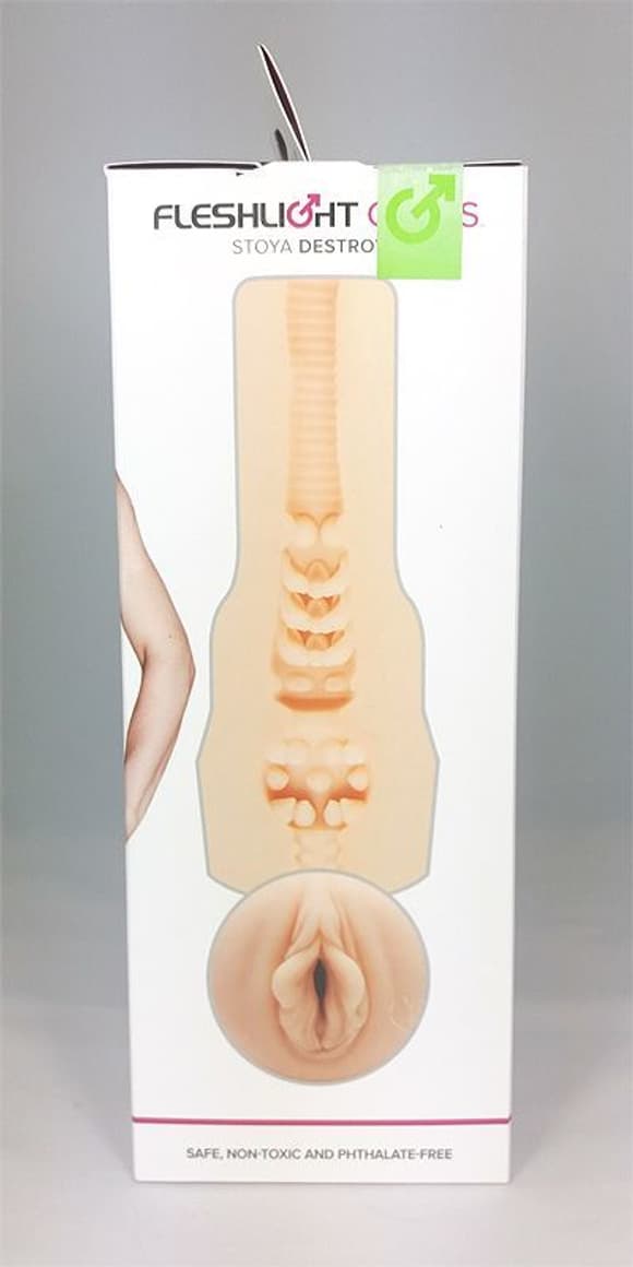 Мастурбатор Fleshlight Girls: Stoya - Destroya, зі зліпка вагіни, дуже ніжний