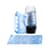 Мастурбатор Fleshlight Fleshskins Grip Blue Ice, надежная фиксация на руке, отлично для пар и минета