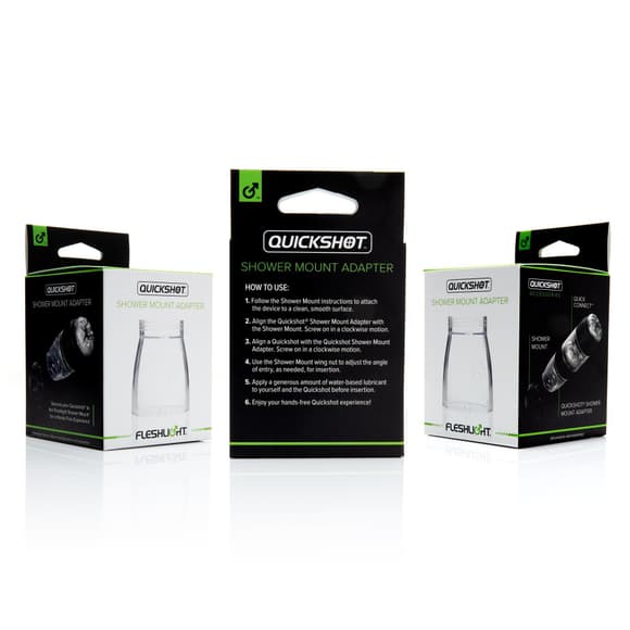Адаптер Quickshot для Fleshlight Shower Mount Adapter для соединения Квикшота с креплением-присоск ой