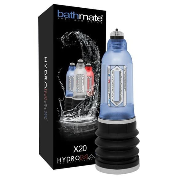 Гідропомпа Bathmate Hydromax 5 Blue, для члена довжиною від 7,5 до 12,5 см, діаметр до 4,5 см