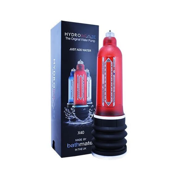 Гидропомпа Bathmate Hydromax 9 Red, для члена длиной от 18 до 23 см, диаметр до 5,5 см