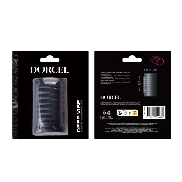 Вибронасадка на член Dorcel Deepvibe для стимуляции точки G