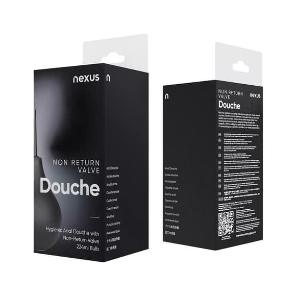 Спринцівка Nexus Anal Douche Black, об’єм 224 мл