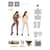 Бодистокинг Passion BS018 white, комбинезон, имитация чулок и пояса