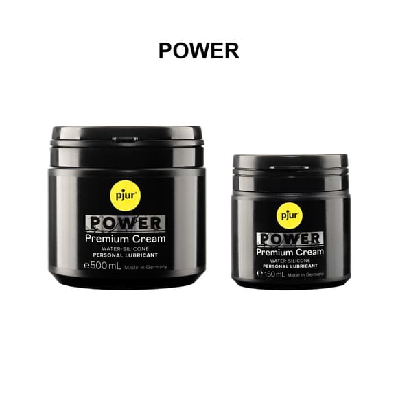 Анальный лубрикант pjur POWER 150 мл, водно-силиконовый, густой, идеальный для фистинга