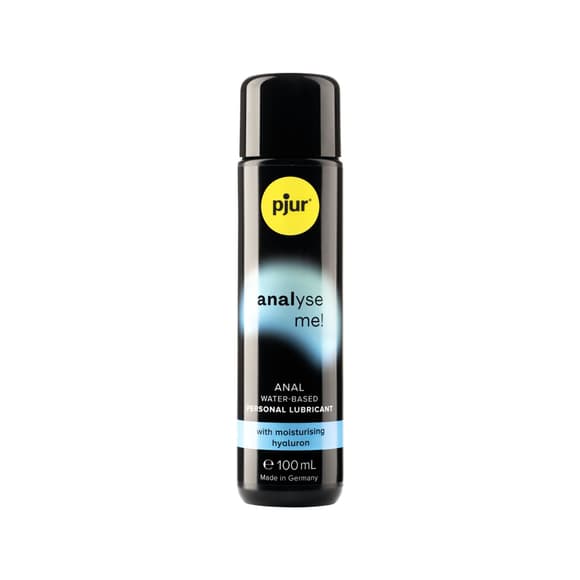 Анальний лубрикант pjur analyse me! Moisturising 100 мл, на водній основі, з гіалуроном