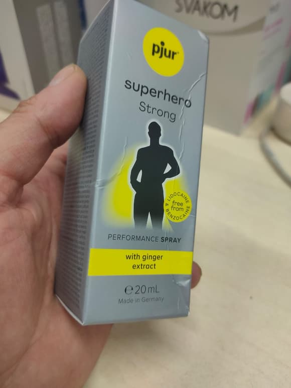 Спрей-пролонгатор pjur Superhero Strong Spray 20 ml (мятая упаковка!!!)