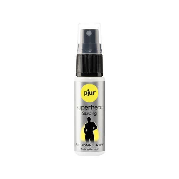 Спрей-пролонгатор pjur Superhero Strong Spray 20 ml, з екстрактом імбиру, без анестетиків