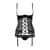 Корсет з відкритими грудьми Passion Exclusive NORTH CORSET XXL/XXXL, black, пажі, трусики, шнурівка