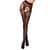 Эротические колготки Passion TIOPEN 002 1/2 (20 den), nero, имитация чулок и пояса