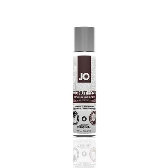 Смазка-крем с кокосовым маслом JO Coconut Hybrid ORIGINAL (30 мл) белая