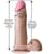 Фалоімітатор Doc Johnson The Realistic Cock 8 inch White - ULTRASKYN, Vack-U-Lock (м'яте паковання!!!)