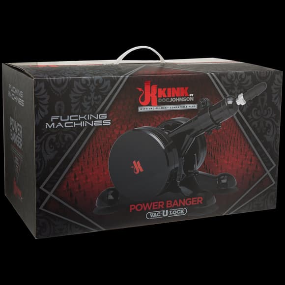 Секс машина Doc Johnson Kink - Fucking Machines Power Banger с креплением Vac-U-Lock