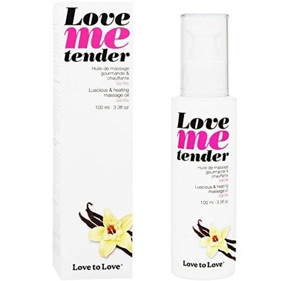 Розпродаж!!! Масажна олія Love To Love - Love Me Tender, Vanille (100 мл) (термін 03.2027)