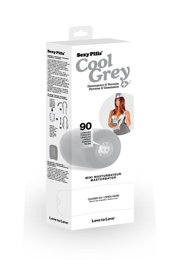 Мастурбатор пилюля Love To Love SEXY PILLS COOL GREY