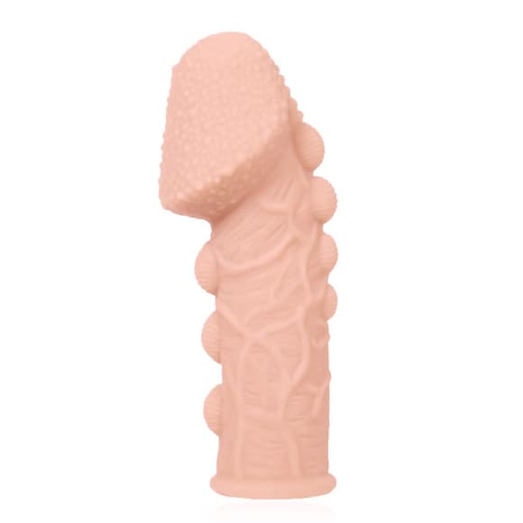 Насадка на член Kokos Extreme Sleeve ES.09 размер M, утолщающая, стимулирующий рельеф