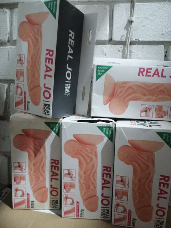 Фалоімітатор із рухомою крайньою плоттю Real Body — Real JO (м'ята упаковка!!!)