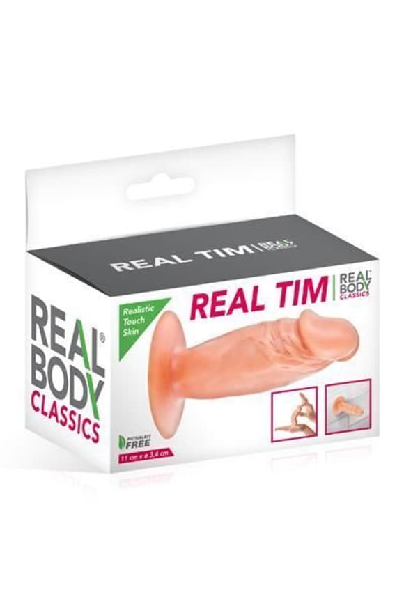 Фаллоимитатор Real Body - Real Tim Flash, TPE (мятая упаковка!!!)