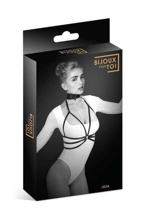 Портупея на груди Bijoux Pour Toi - JULIA, еластичний поліестер