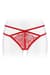 Трусики-стрінги Fashion Secret MYLENE Red з подвійною лінією стегна