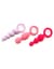 Набор анальных игрушек Satisfyer Plugs colored (set of 3) - Booty Call (мятая упаковка!!!)