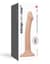 Насадка для страпону Strap-On-Me Dual Density Dildo Flesh S, діаметр 2,7 см, двошарова, гнучкий