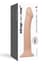 Насадка для страпона Strap-On-Me Dual Density Dildo Flesh L, диаметр 3,7см, двухслойная, гибкая