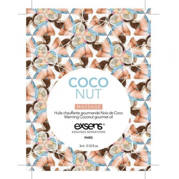Пробник масажної олії EXSENS Coconut 3мл