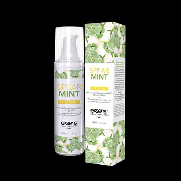Розпродаж!!! Масажна олія EXSENS Organic Spear Mint 50мл (термін 07.2026)
