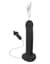 Фалоімітатор, що кінчає Strap-On-Me Dildo Cum Black, діаметр 3,6 см, силікон, насадка для страпону