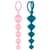 Набор анальных бус Satisfyer Beads Colored, силикон , макс. диаметр 3,3см и 3,5см