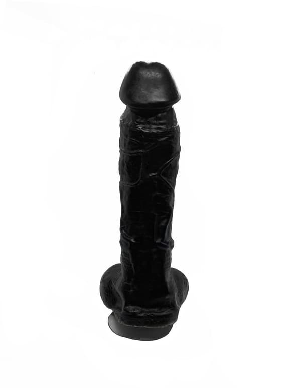 Крафтовое мыло-член с присоской Чистий Кайф Black size XL, натуральное