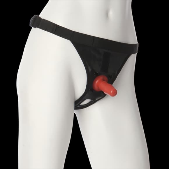 Трусики для страпона Doc Johnson Ultra Harness with Plug (мятая упаковка!!!)