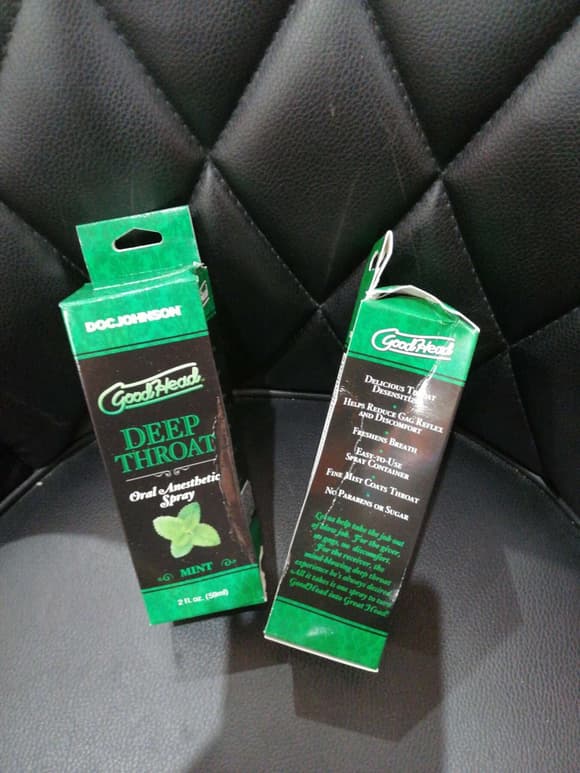 Спрей для минета Doc Johnson GoodHead DeepThroat Spray – Mystical Mint 59 мл (мятая упаковка!!!)