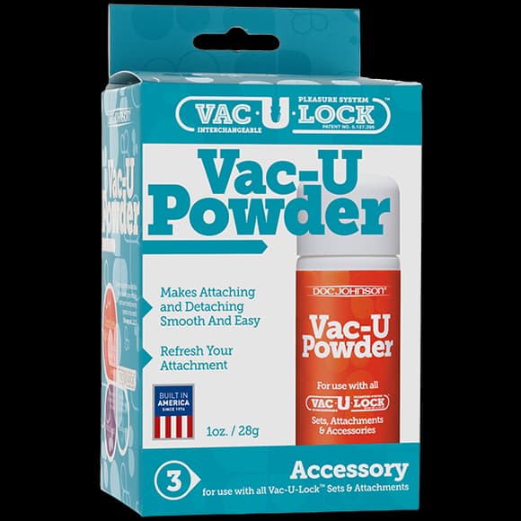 Пудра для крепления Vac-U-Lock Doc Johnson Vac-U Powder