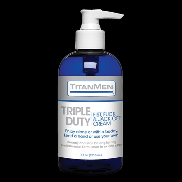 Густая смазка для фистинга Doc Johnson TitanMen - Triple Duty (240 г)