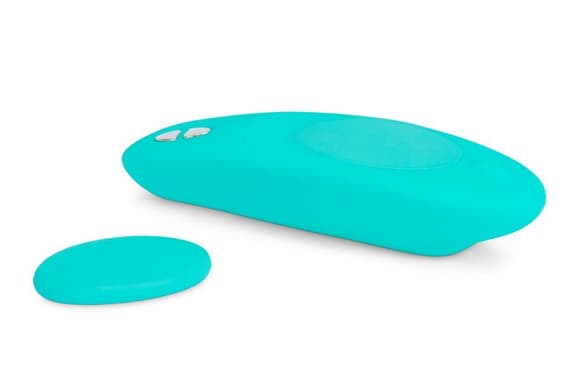 Смарт-вибратор в трусики We-Vibe Moxie Aqua с пультом ДУ