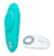 Смарт-вибратор в трусики We-Vibe Moxie Aqua с пультом ДУ
