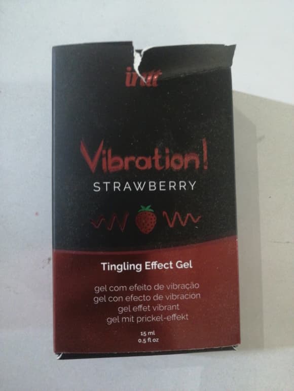 Рідкий вібратор Intt Vibration Strawberry (15 мл) (надірване паковання!!!)