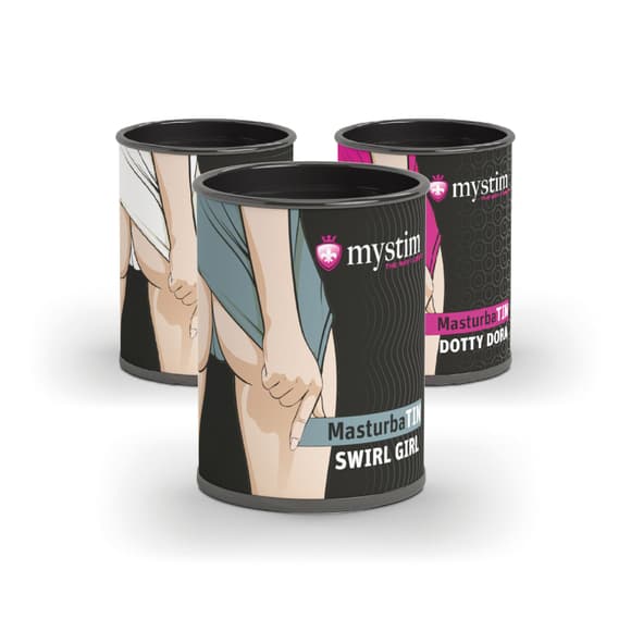 Мастурбатор-яйце Mystim MasturbaTIN Swirl Girl