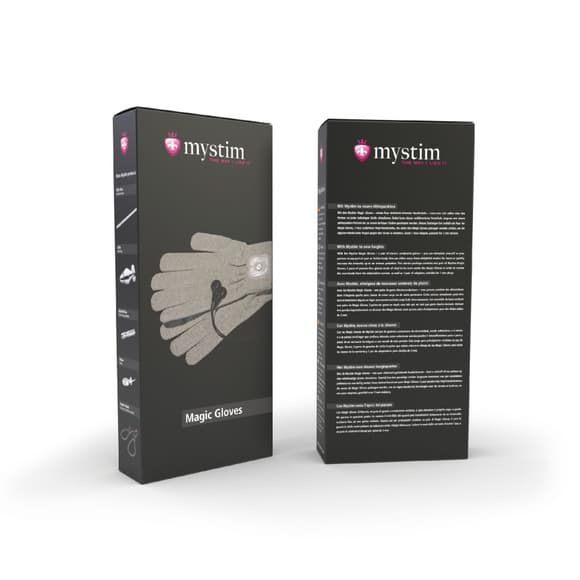 Перчатки для электростимуляции Mystim Magic Gloves, очень нежное воздействие