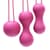 Набір вагінальних кульок Je Joue - Ami Fuchsia, діаметр 3,8-3,3-2,7см, вага 54-71-100гр  + подарунок косметичка