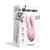 Вібратор-кролик Love To Love Hear Me Rose з двома моторчиками і різнобарвною LED-підсвіткою